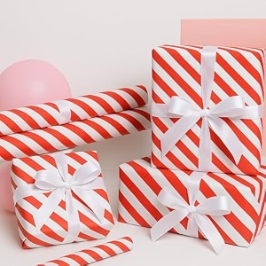 satyam kraft 5 pcs wrapping paper for gift packing  gift sheets for himher girlfriend boyfriend birthday wedding enagagement anniversary chocolate packing return gifts floral decoration amp handmade gifts wrapping red