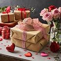 SATYAM KRAFT 5 Pcs Korean Wrapping paper for gift packing | gift sheets for Him/Her, Girlfriend, Boyfriend, Birthday, Wedding, Enagagement, Anniversary, Chocolate Packing, Return Gifts, Floral Decoration (Brown Paper)
