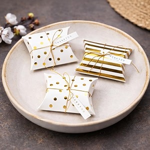 SATYAM KRAFT 80 Pcs Golden Decorative Folding