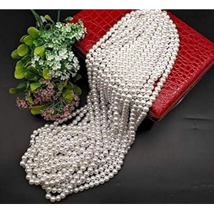 satyam kraft white artificial moti beads 10 mm  600 pieces pearl beads for diy jewelry making beading crafting scrapbooking amp embroidery  perfect for jewellery gifts amp craft projects