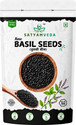 SATYAMVEDA Raw Basil Seeds Sabja seeds 