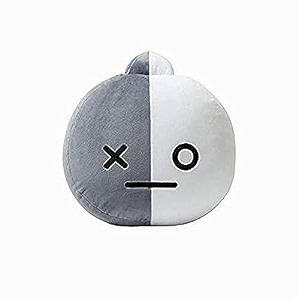 bts bt21 kpop merch plush large 1434 cushion dust coverrucksack plush pillow animal stuffed toys k-pop cushion pillow soft bts character pack of 1 van - grey