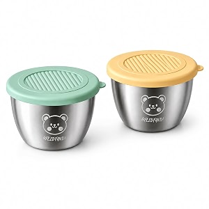 Sauce Container with Lid Set of 2