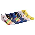 Saucony Men's Rundry Bolt Performance No-show Socks, Available in M-xxl (6, 12, 18 Pairs)