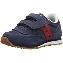 Saucony Unisex-child Baby Jazz Hook &amp; Loop , NAVY/RED, 5.5 W