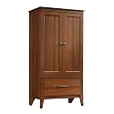 Sauder Carson Forge Armoire, Washington Cherry finish