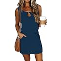 SAUKOLE Women39s Flutter Sleeveless Leopard Print Ruffle
