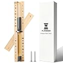 Sauna Timer 20 Minute Black Sand,Heat Resistant Wood Hourglass for SPA Room