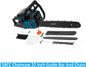 Sauran Petrol with Chain Tool bag Handheld Petrol Chainsaw for Trees (CNS86) Cordless Chainsaw