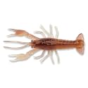Savage Gear 4D Craw 3" & 4" 6pcs| Ultra Realistic Look | Fish On A Jig Head Or Texas Rigged | Scented for More Bites | Freshwater Crawdaddy for Bass and Predator Fish