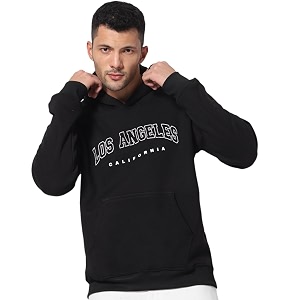 BE SAVAGE Oversize Baggy Hoodie Los Angeles