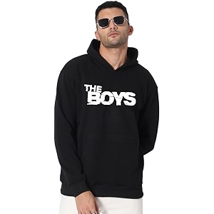 BE SAVAGE Oversize Drop Shoulder Baggy Hoodie
