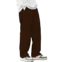 SAVAYO Men39s Baggy Cotton Rib Trousers 