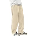 SAVAYO Men39s Baggy Cotton Rib Trousers 