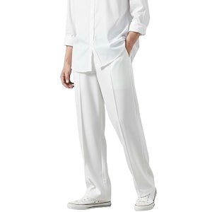 SAVAYO Mens Wide Leg Flared Track Pants