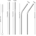 SAVE Stainless Steel Metal Straws Reusable