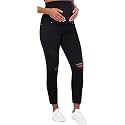 Savi Parker Women’s Maternity Jeans Over The Belly - Pregnancy Clothes for All Seasons, Maternity Pants