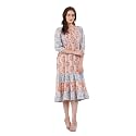 SAVI Women39s Cotton Printed Fit amp Flare