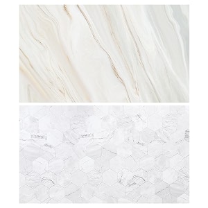 1 sheet 2 in 1 3d flat lay tabletop double-sided photography backdrop photo studio flatlay background pvc wrinkle-free for small product shoot marble amp tiles pattern