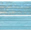 1 Sheet 2 in 1 Photography Backdrop 3D Flat Lay Tabletop Double-Sided 34x21 Photo Background PVC Wrinkle-Free for Small Products Food, Cosmetics Shoot (#7- Blue Wood Plank Pattern)