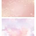 1 Sheet 2 in 1 Photography Backdrop 3D Flat Lay Tabletop Pink Color Double-Sided 34x21 Photo Background PVC Wrinkle-Free for Products, Food, Cosmetics Shoot (#9- Pink Blur Lights Pattern)