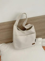 SAVIE Women White Tote