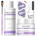 SAVILAND Acrylic Nail Kit for Beginners, Home Practice Set