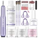 SAVILAND Keratin Acrylic Nail Kit With Drill For Beginner DIY Extensions