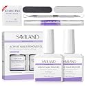 SAVILAND Gentle Acrylic Nail Remover Kit with Cuticle Oil &amp; Nail Care Tools