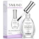 SAVILAND Nail Biting Prevention: Nail Biting Treatment for Kids & Adult Natural Bitter Deterrent Stop Nail Biting 10s Quick-Dry Thumb Sucking No Bite Nail Polish Nail Repair for Damaged Nail Home 15ml