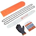 Savior 16" Chainsaw Bar and Chain 3/8"LP .043" 56DL Fits ECHO CS310 Ryobi