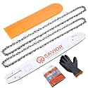 Savior 16 Inch Chainsaw Bar and Chains .325" .063" 67DL for stihl 024 MS260
