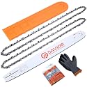 Savior 18" Chainsaw Bar and Chains Fits Husqvarna 455 460 3/8" .050" 68DL