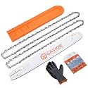 Savior 18inch Chainsaw Bar and Chains .063'' .325" 74DL Fits Stihl 024 026