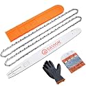 Savior 20" Chainsaw Bar Chains Fits husqvarna 450 rancher .050'' .325" 80DL