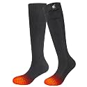 SAVIOR HEAT Heated Socks for Men Women, Rechargeable Ski Socks