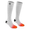SAVIOR HEAT Heated Socks for Men Women, Rechargeable Ski Socks