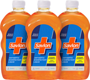 savlon antiseptic disinfectant liquid 500mlx3 combo first aidpersonal  home hygiene antiseptic liquid