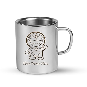 SAVRI Personalized Stainless Steel Mug for Kids