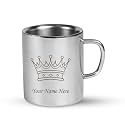 SAVRI Personalized Stainless Steel Mug for Kids