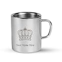 SAVRI Personalized Stainless Steel Mug for Kids