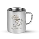 SAVRI Personalized Stainless Steel Mug for Kids