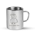 SAVRI Personalized Stainless Steel Mug for Kids