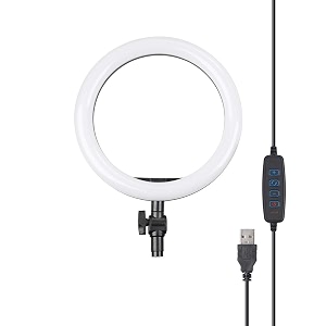 savvybucketring led 10 inch professional led tiktok ring light instagram reels ring light3 color modes dimmable ring light