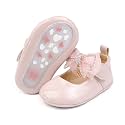 Sawimlgy Baby Girls Mary Jane Sequins Crown Flats