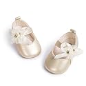 Sawimlgy Baby Girls Mary Jane Sequins Crown Flats