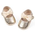 Sawimlgy Baby Girls Mary Jane Sequins Crown Flats