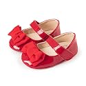 Sawimlgy Baby Girls Mary Jane Sequins Crown Flats