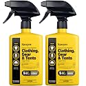 Sawyer Products SP6572 Premium Permethrin Clothing Insect Repellent Trigger Spray, Yellow, 24 Fl Oz (Pack of 12)