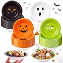 Sawysine 100 Pcs 16 oz Halloween Disposable Paper Bowls Bulk